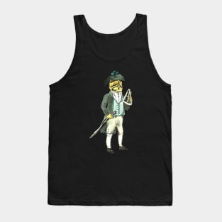 Captain Cat with a Sextant Tank Top